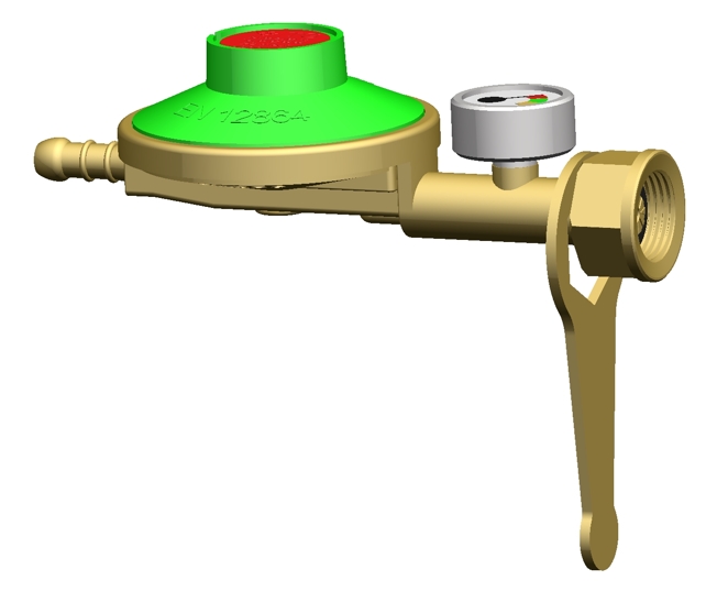 pour gazDétendeur pour bouteilles à gazDétendeur butane avec manomètre